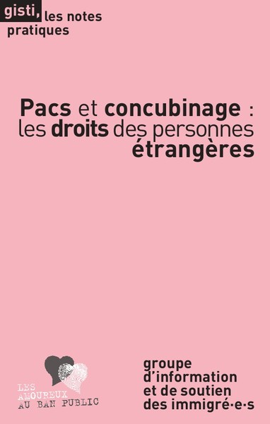 Pacs Et Concubinage : Les Droits Des Personnes Etrangeres 