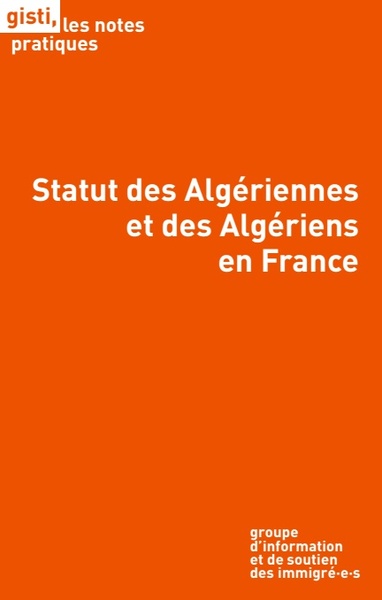 Statut Des Algeriennes Et Des Algeriens En France 