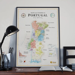 Portugal mapa dos vinhos  