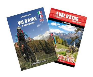 VAL D'AYAS MTB-MAP 9 TOURS 1/25.000 