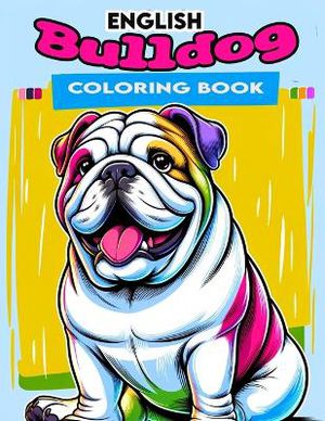 English Bulldog Coloring book