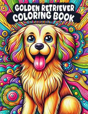 Golden Retriever Coloring book