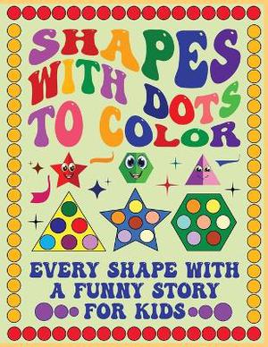 Shapes with Dots to Color