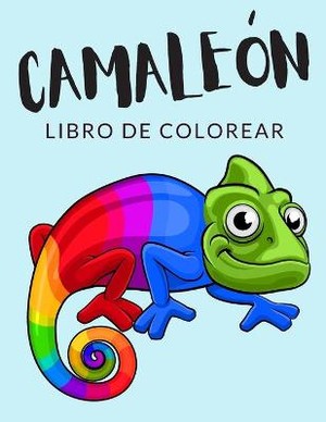 Camaleón Libro de Colorear