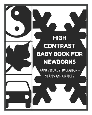 Baby Visual Stimulation - High Contrast Baby Book for Newborns