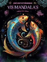 Vis Mandala's Kleurboek voor volwassenen Ontwerpen om creativiteit te stimuleren