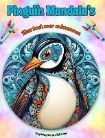 Pingu�n Mandala's Kleurboek voor volwassenen Ontwerpen om creativiteit te stimuleren
