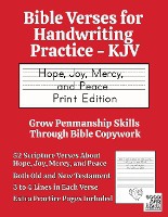 Bible Verses for Handwriting Practice - KJV
