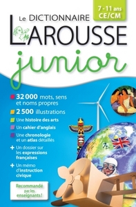Le Dictionnaire Larousse Junior ; Version Plus 