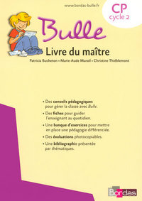 Bulle ; Cp Cycle 2 ; Livre Du Maitre (edition 2008) 