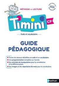 Timini : Guide Pedagogique (edition 2020) 