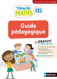 Vivre Les Maths - Guide Pedagogique Ce1 2019 