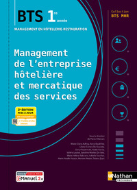 Bts Mhr : Management De L'entreprise Hoteliere Et Mercatique Des Service Bts 1re Annee Bts Mhr - 2024 - Pochette - Eleve - + Imanuel 