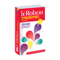 Dictionnaire Le Robert Synonymes Et Nuances (edition 2015) 