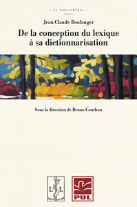 De La Conception Du Lexique A Sa Dictionnarisation 