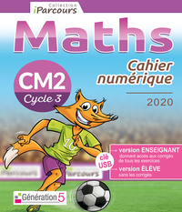 Cahier Numerique Iparcours Maths Cm2 (cle Usb) 2020 