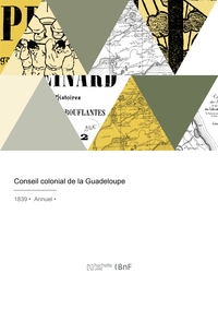 Conseil Colonial De La Guadeloupe 