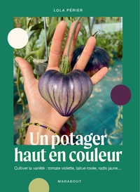 Un Potager Haut En Couleur : Cultiver La Variete : Tomate Violette, Laitue Rosee, Radis Jaune... 