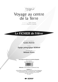 Voyage Au Centre De La Terre - Fichier Pedagogique 