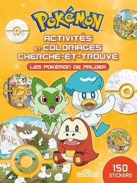 Pokemon : Activites Et Coloriages Cherche-et-trouve : Une Aventure A Paldea 