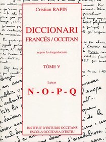 Diccionari Frances/occitan T.5 ; N-q 