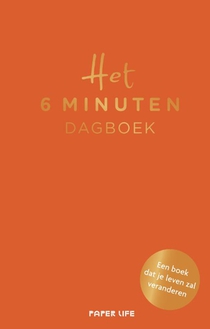 Het 6 minuten dagboek - oranje editie 