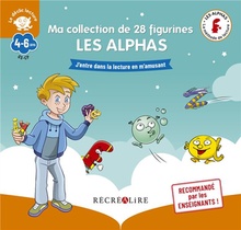 Apprendre A Lire Avec Les Alphas : Ma Collection De 28 Figurines Les Alphas 