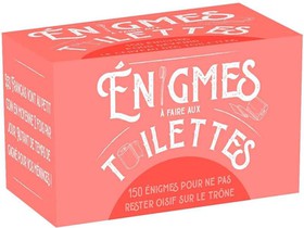 Enigmes A Faire Aux Toilettes : 150 Enigmes Pour Ne Pas Rester Oisif Sur Le Trone 