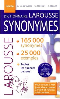 Dictionnaire Larousse Des Synonymes 