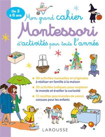 Mon Grand Cahier Montessori D'activites Pour Toute L'annee 