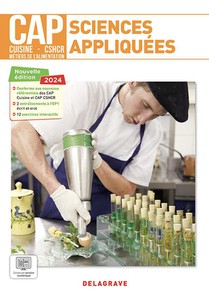 Sciences Appliquees 1re Et 2e Annees Cap Cuisine, Cshcr Et Metiers De L'alimentation (2024) - Pochette Eleve 