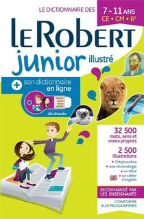 Le Robert Junior : Dictionnaire Illustre Et Son Dictionnaire En Ligne : 7/11 Ans 
