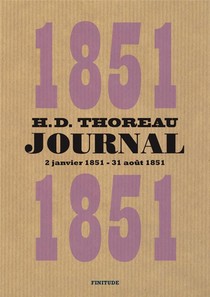 Journal T.5 ; 2 Janvier 1851 - 31 Aout 1851 