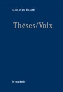 Theses/voix 