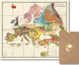 Carte Geographie Nostalgique : Carte Geologique De L'europe 