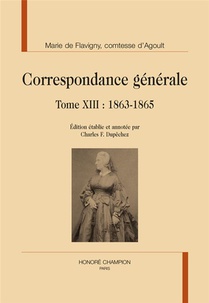 Correspondance Generale T.13 : 1863-1865 
