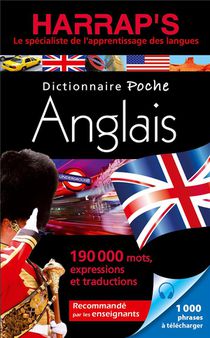 Harrap's Dictionnaire Poche ; Francais/anglais, Anglais/francais 