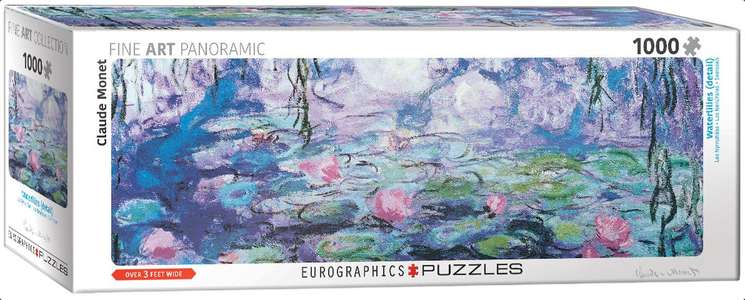 Eurographics panoramic water lillies puzzel 1000st