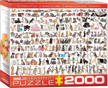 Eurographic - world of cats- puzzel 2000st