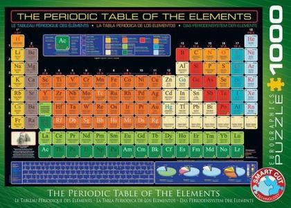 Eurographics periodic table of elements puzzel 1000st