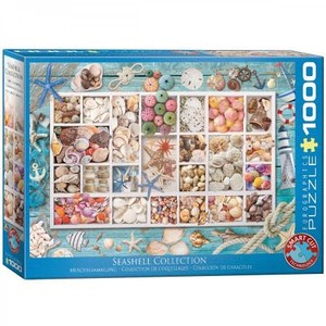 Eurographics seashell collection puzzel 1000st
