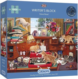 Gibsons puzzle writers block - 1000st