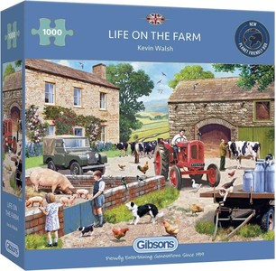 Gibsons life on the farm puzzel 1000st