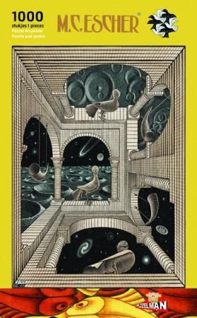 Escher puzzel -andere wereld-  1000 st