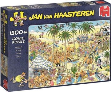 Jan van haasteren - de oase- puzzel 1500st