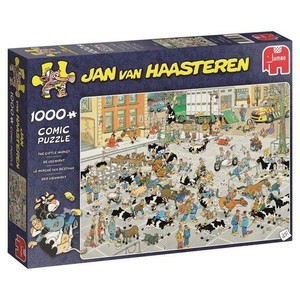 JAN  VAN HAASTEREN - VEEMARKT - 1000st puzzel