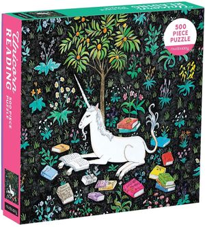 Unicorn reading 500 piece puzzle