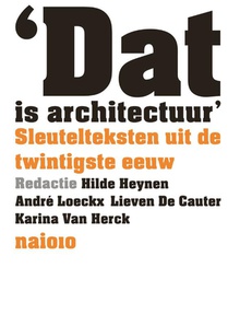 'Dàt is architectuur' 