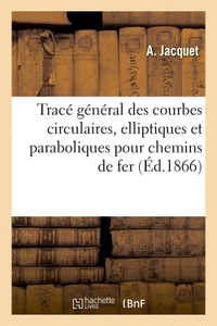 Trace General Des Courbes Circulaires, Elliptiques Et Paraboliques De Raccordement Pour - Chemins De 