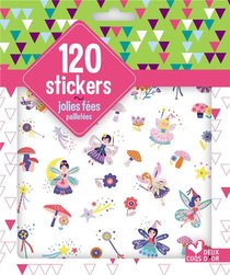 Gommettes : 120 Stickers Jolies Fees Pailletees 